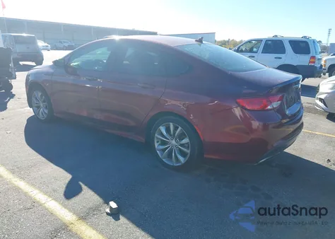 2016 Chrysler 200 S from USA, damaged, VIN 1C3CCCBB1GN161835